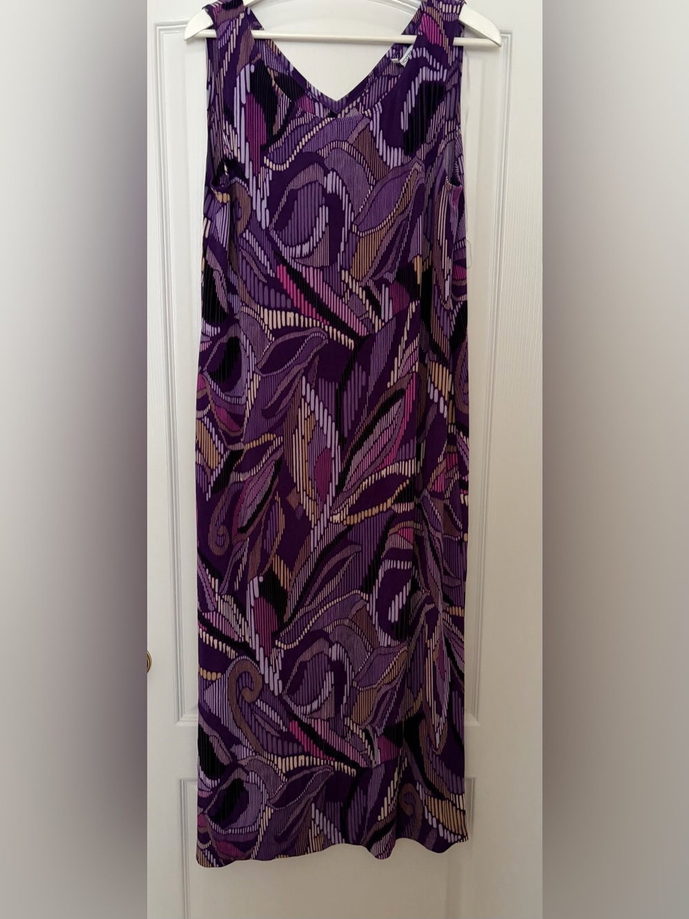 Chico's Vibrant Purple Maxi Dress